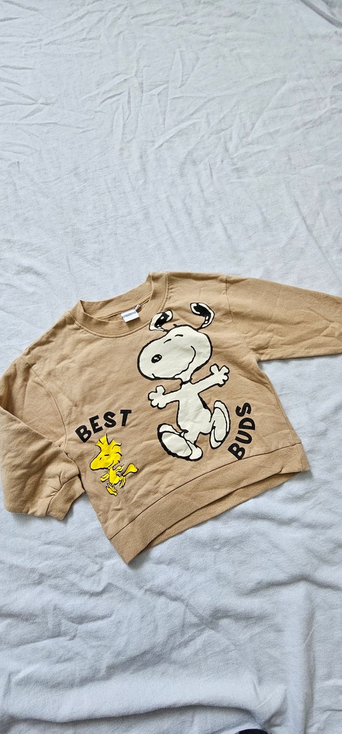 Pull enfant 2 ans Peanuts Neuf - photo numéro 3
