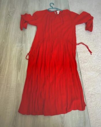 Robe H&M femme taille 34 rouge