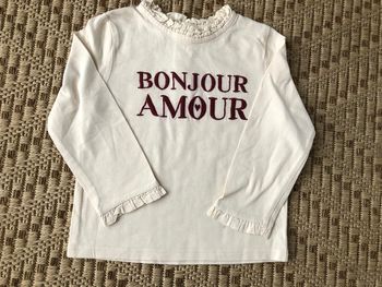 T-shirt taille 18 mois