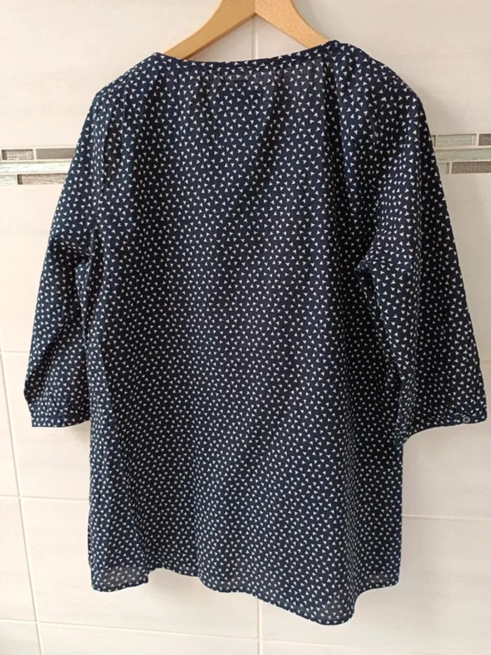 Chemise Terre de Marins t.46, 100% coton - photo numéro 13