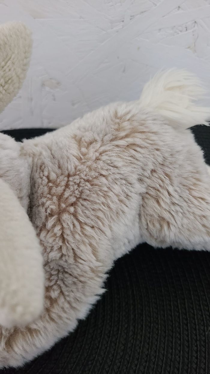 doudou lapin couché - photo numéro 2