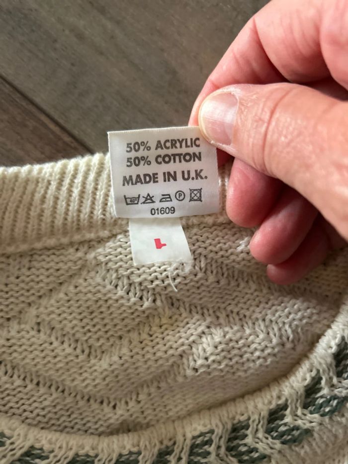 Pull original coton 50% - photo numéro 6