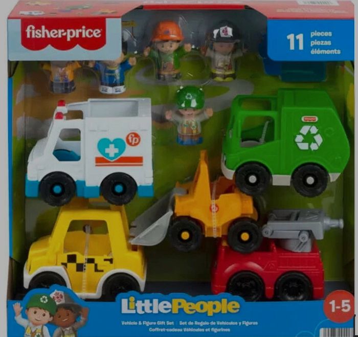 Figurines little people fisher price assistants de la ville - photo numéro 9