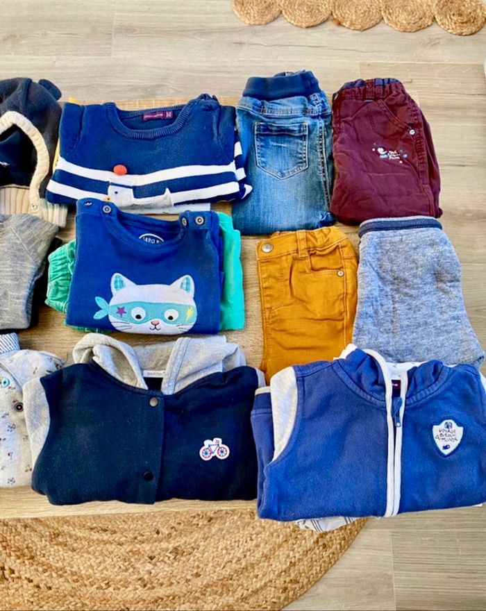 Lot 18 mois garçon sergent major tape à l’œil bout’chou - photo numéro 5