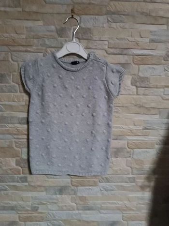 Robe gris chiné Kiabi 12M