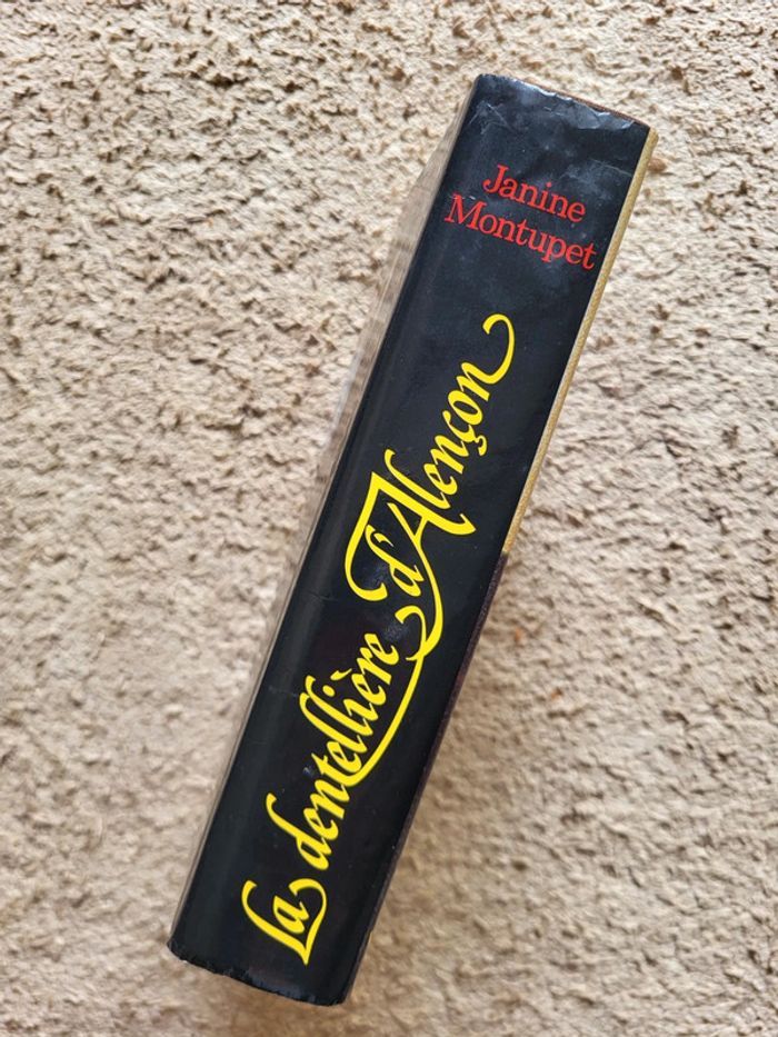 Livre relié "La dentellière d'Alençon", un roman historique de Janine Montupet - photo numéro 4