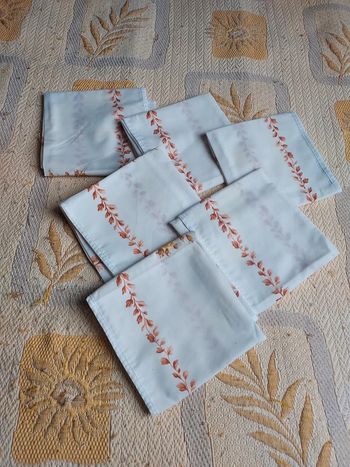 Lot de 6 serviettes de tables