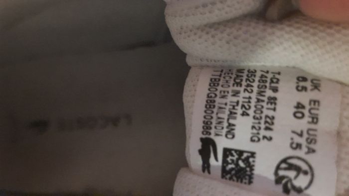 Vends tennis Lacoste - photo numéro 6