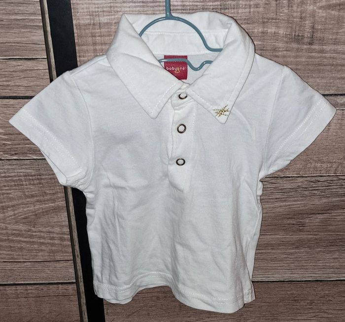 Polo manches courtes 6 mois