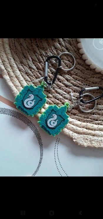 Lot de 2 porte clé garçon harry potter identiques
