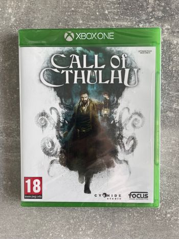Jeu pour Xbox one Call of Cthulhu neuf sous blister en français.