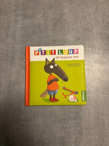 Livre p’tit, loup, dit toujours non