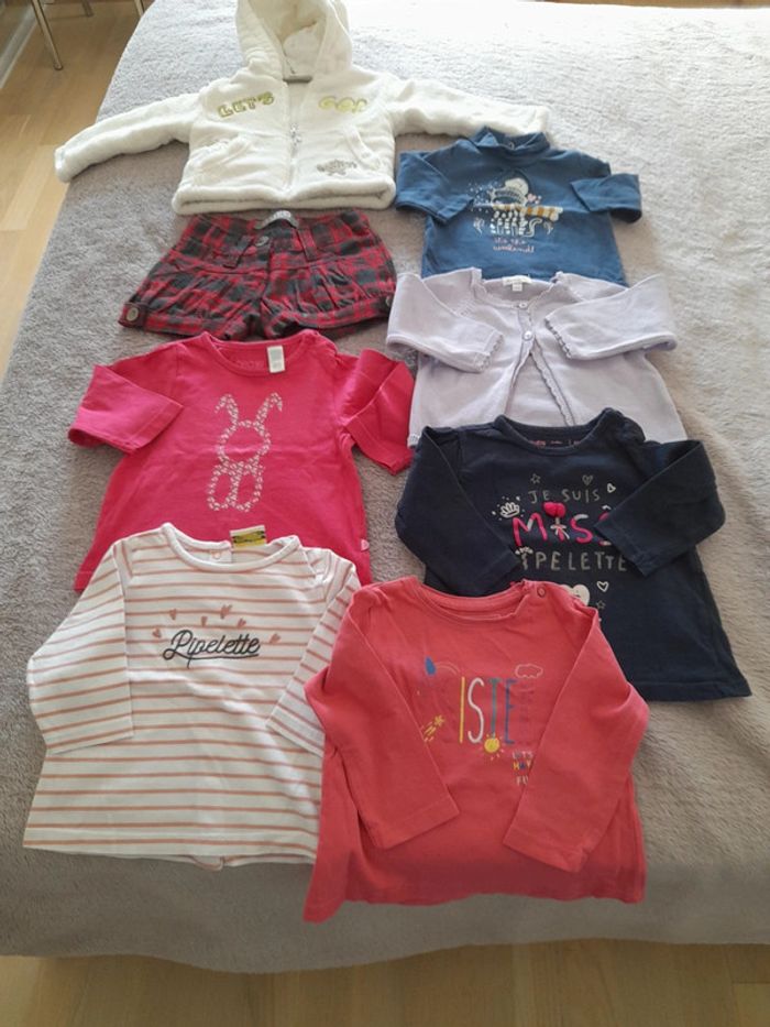 Lot vêtements fille 6 mois