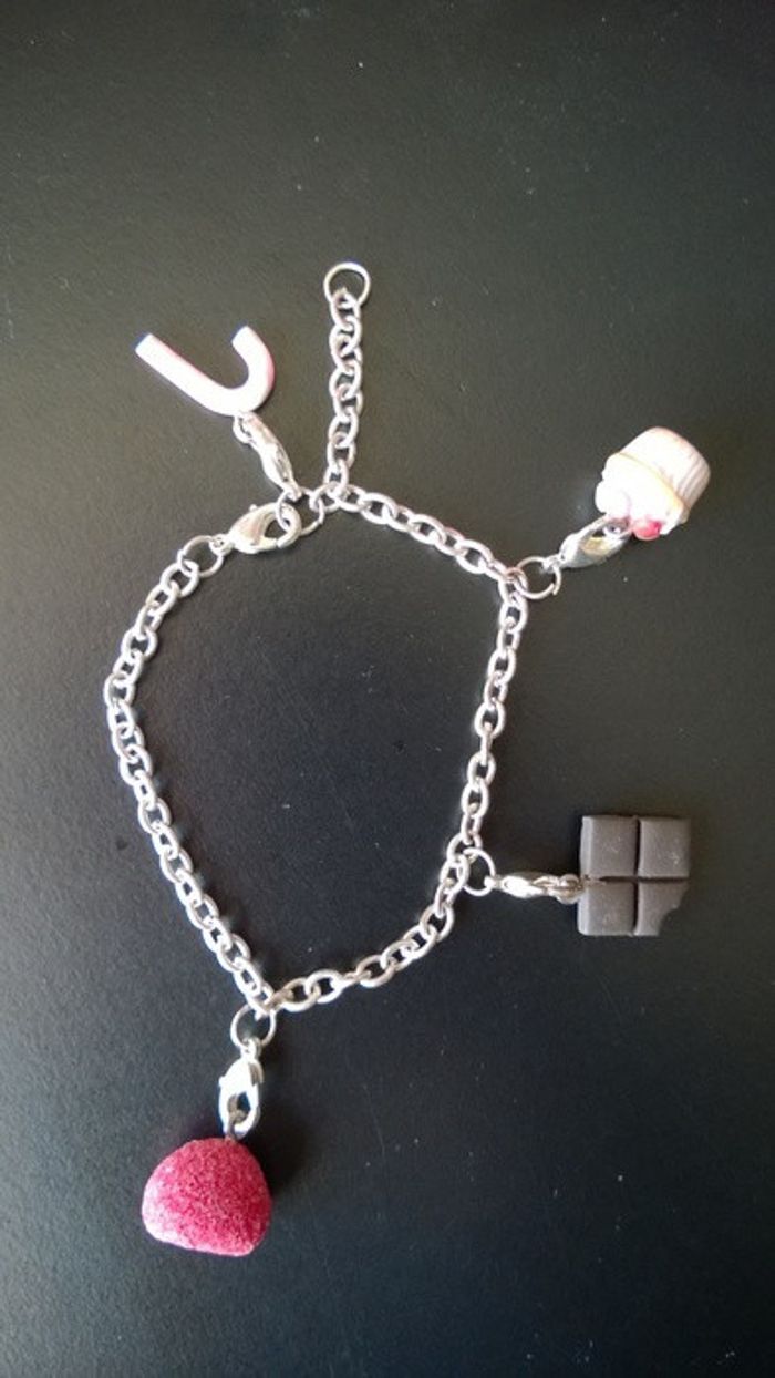 Bracelet gourmandises (miam miam) - photo numéro 2