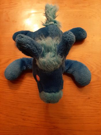 Peluche bleue