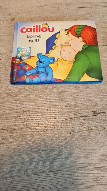 Livre pour enfant Caillou, Bonne nuit! Nickel