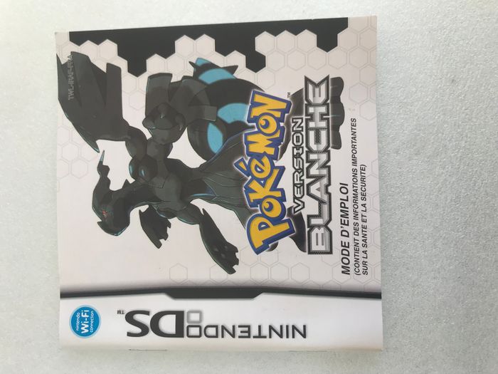 Pokémon version Blanche Nintendo DS 100% Authentique - photo numéro 4