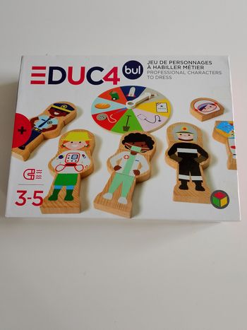 Jeu des personnages à habiller les métiers educ4 bul complet 