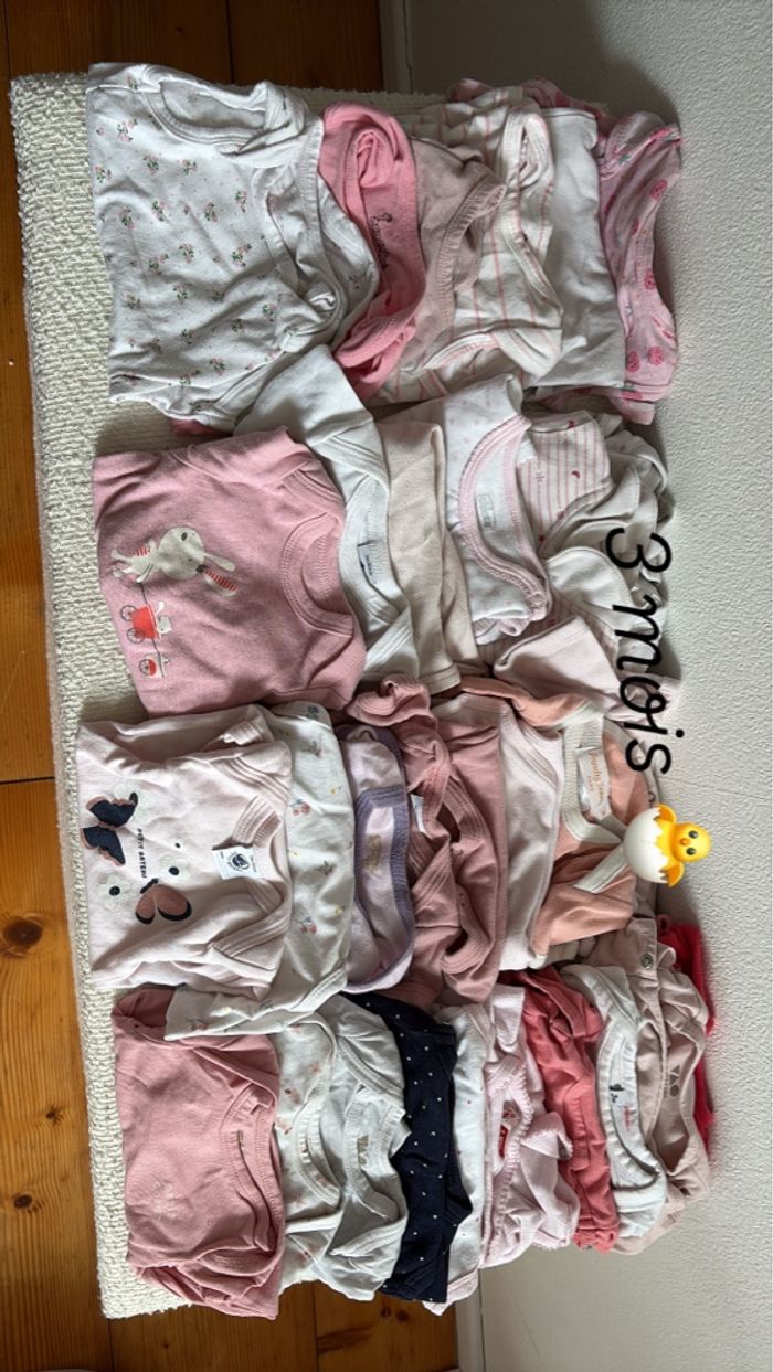 Lot vêtement bébé fille 3 mois - photo numéro 2