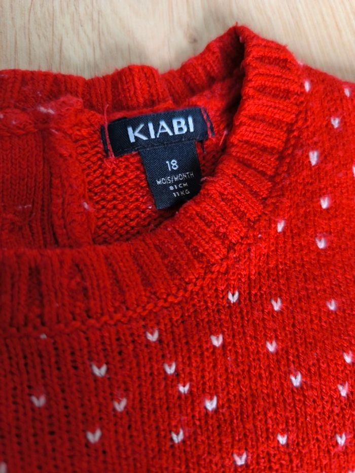 Pull de Noël Fille Kiabi - 18 mois 81cm - photo numéro 3