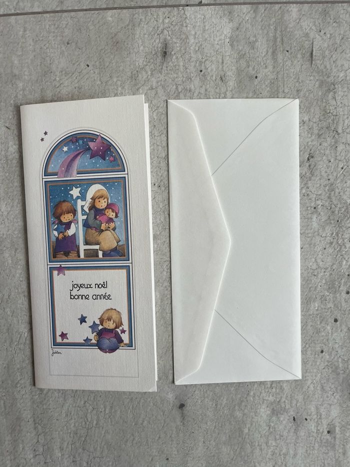 Carte joyeux Noël bonne année enfant - photo numéro 3