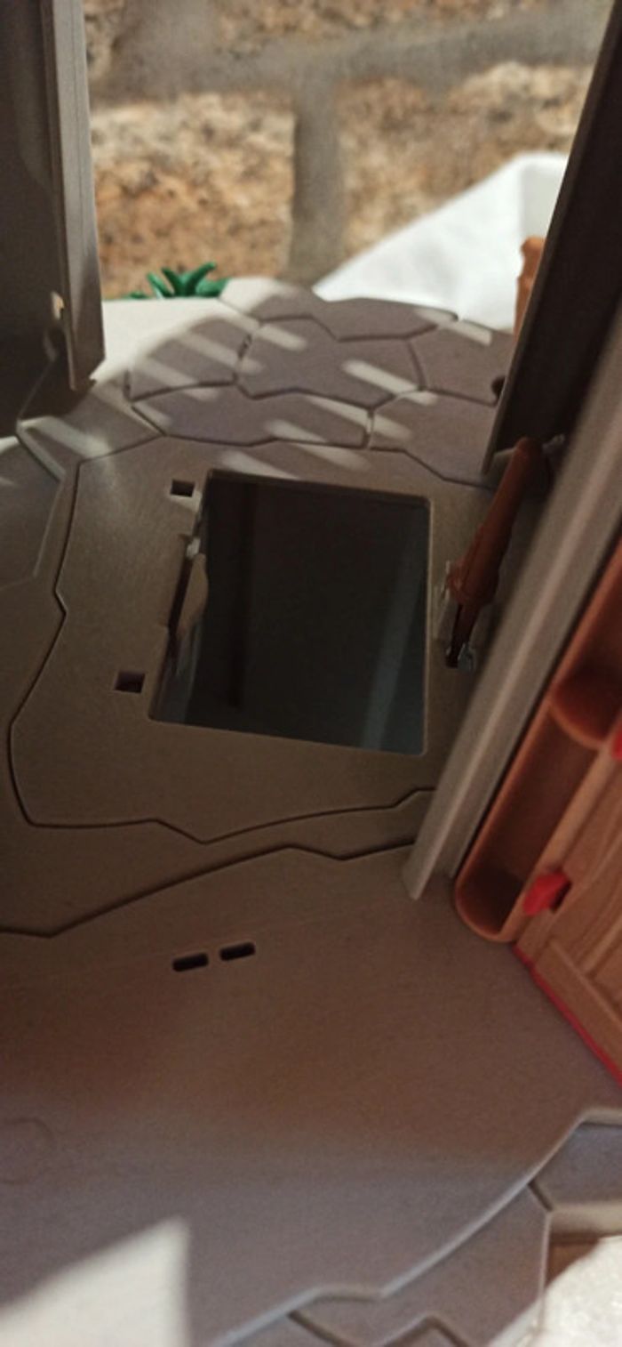 Rocher ile viking de beurk avec armes playmobil - photo numéro 8