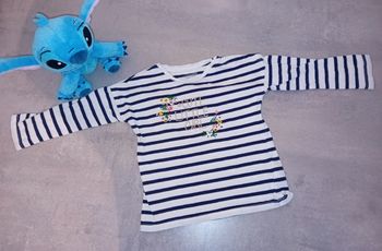 T-shirt manche longue 12 mois 