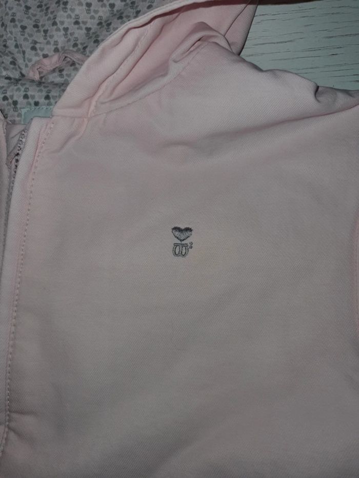 Parka obaibi 3 ans rose poudre - photo numéro 2