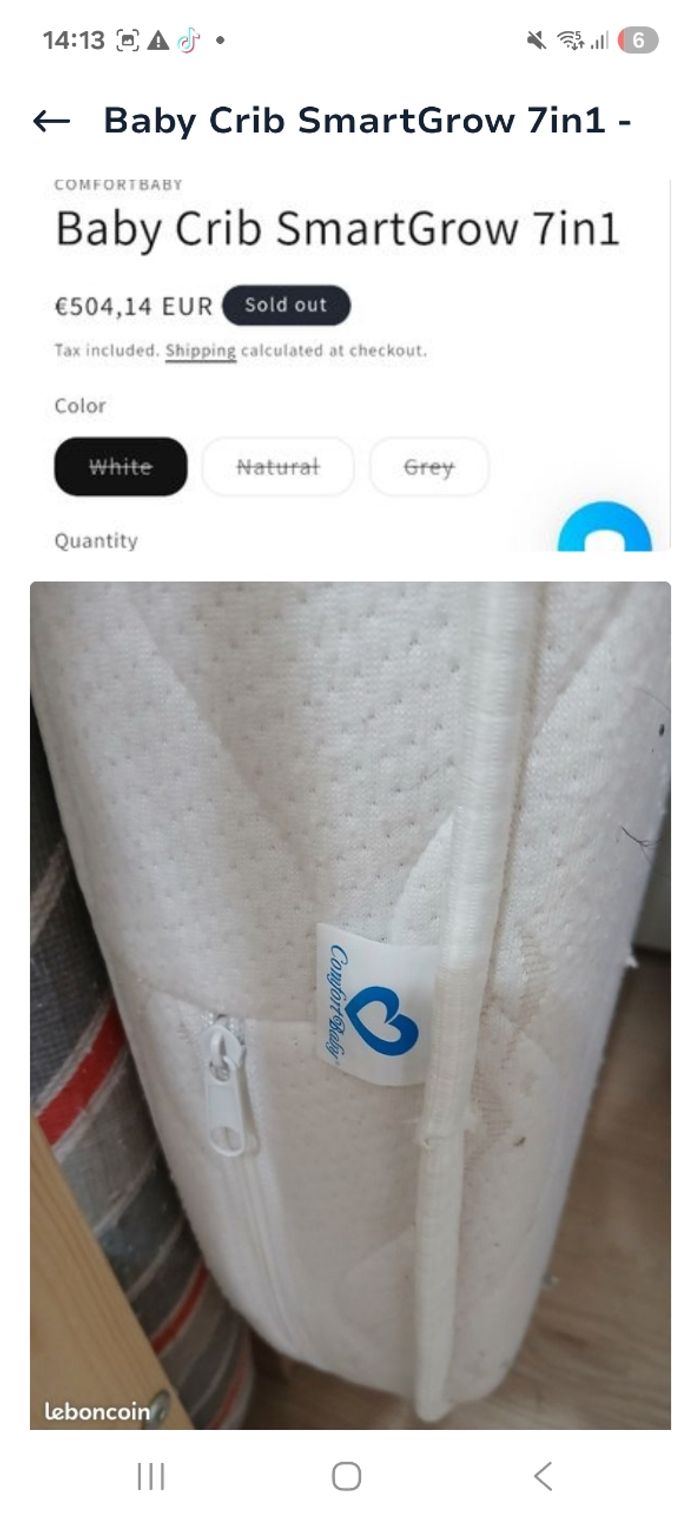 Lit conforbaby bébé 7 en 1 - photo numéro 3