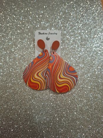 Boucles d'oreilles en bois