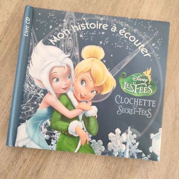 Livre cd fée clochette