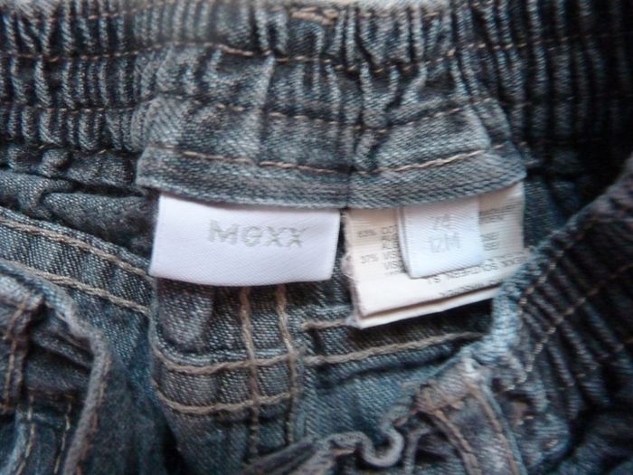 Pantalon Garçon Mexx 12 Mois jean bleu foncé TBE - photo numéro 3