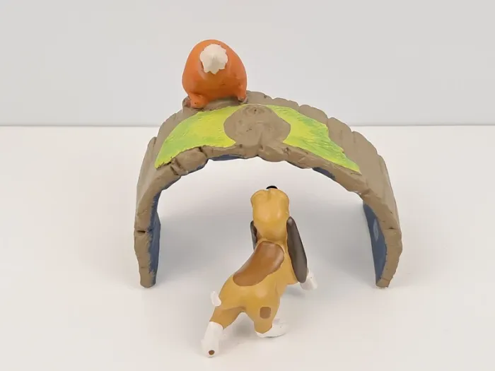 Figurines de Rox et Rouky de Walt Disney - photo numéro 3