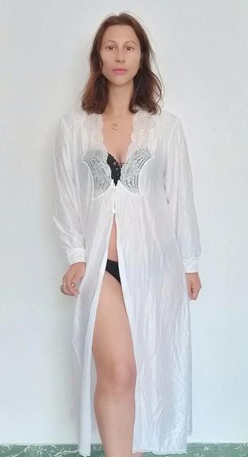 Robe de chambre irisée vintage