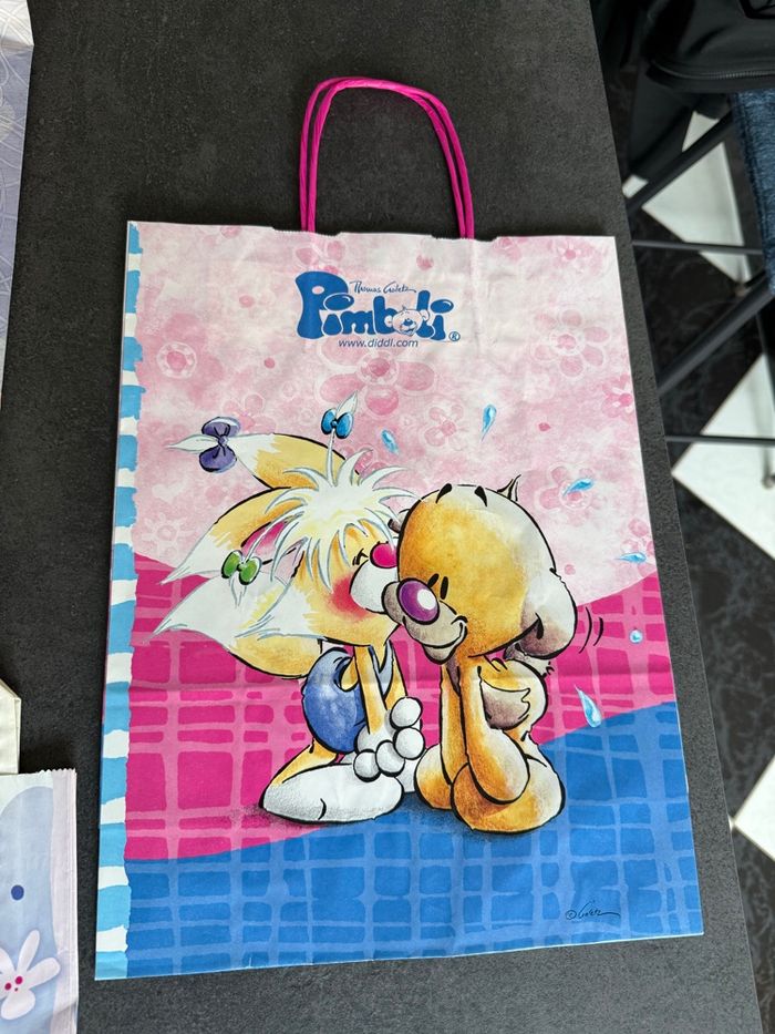 Cinq. Sacs cadeaux Diddl - photo numéro 4
