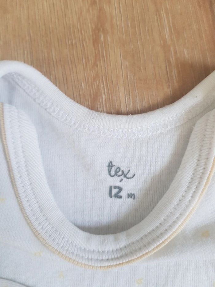 Body manches longues 12 mois - photo numéro 3