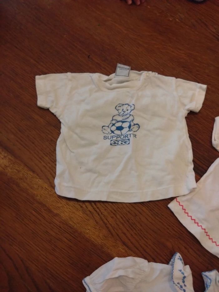 Lot de t shirt manches courtes 3 mois - photo numéro 5