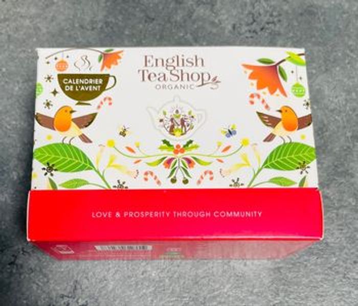 English tea shop calendrier de l’avent thé biologique