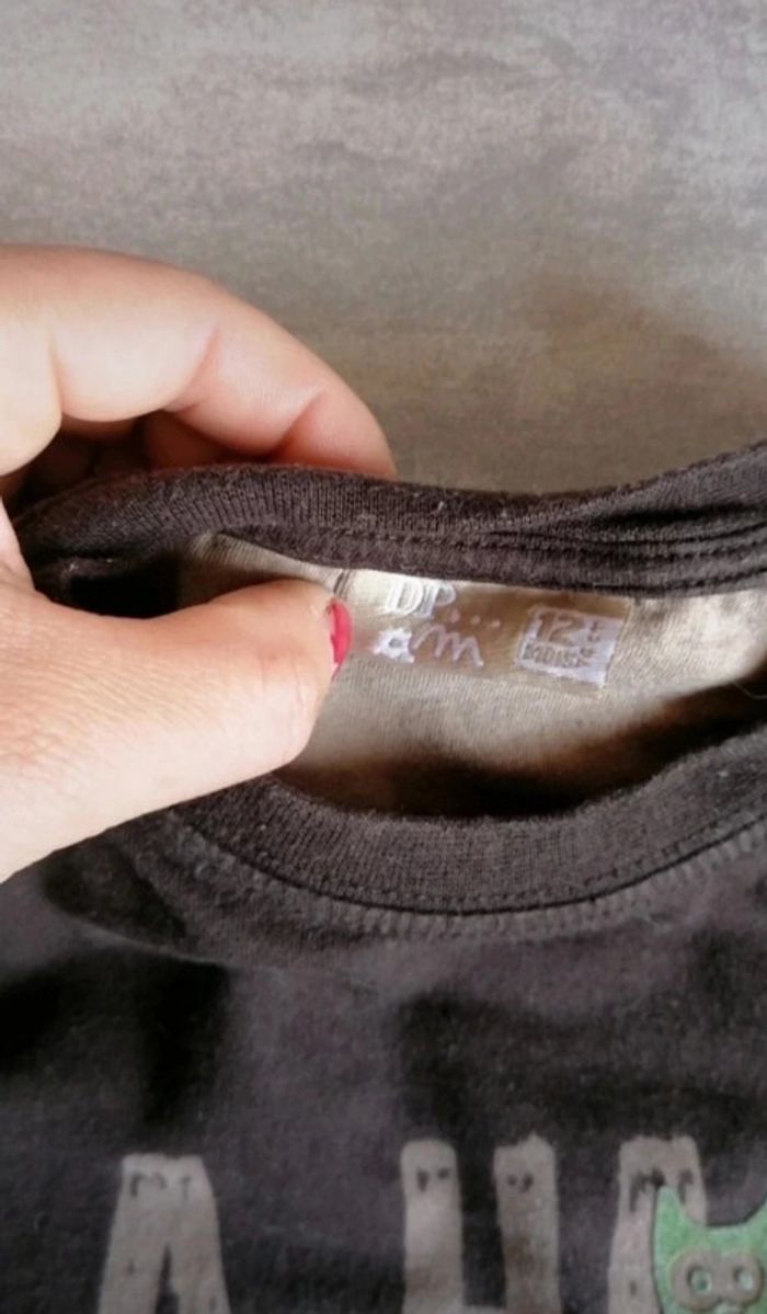 T shirt 12mois - photo numéro 2