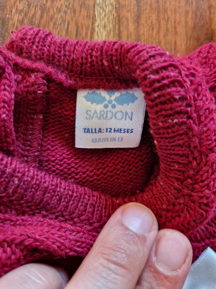 Robe style tricot 12 mois Sardon - photo numéro 2