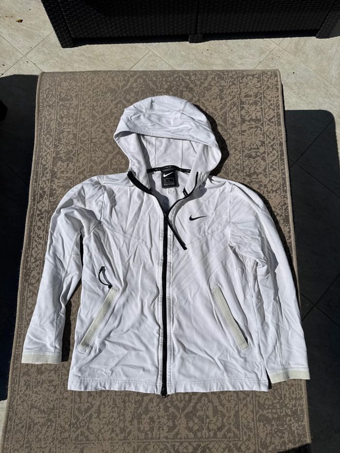 Veste Nike à capuche blanche femme – Taille M