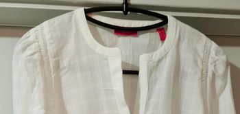 T. 36 (S) - Joli Chemisier blanc