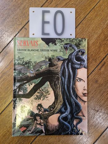 Bd servais, déesse blanche, déesse noire tome 1 en eo