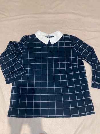 Blouse à carreaux