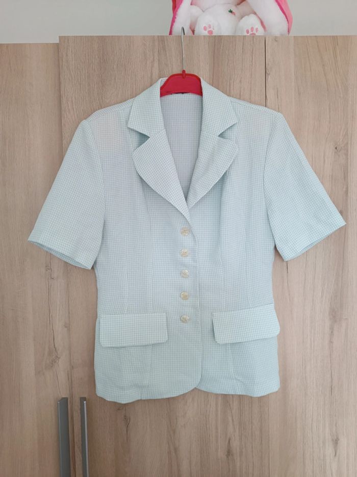 Veste femme carreaux vichy taille 38