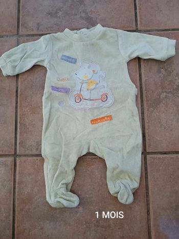 Pyjama garçon 1 MOIS