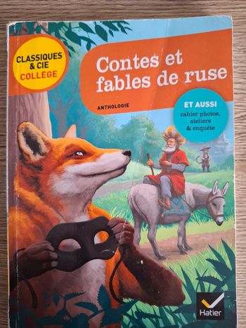 Livre college contes et fables de ruse