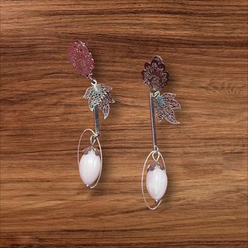 Boucles d'oreilles pendantes chic