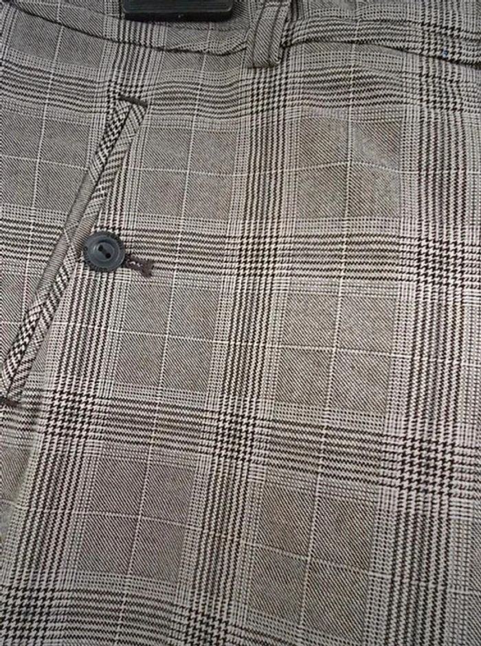 Neuf Corsaire Esprit Collection imprimé Prince de galles gris taille 36 - photo numéro 4