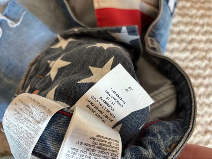 Mini jupe en jean Tommy Jeans - Taille 26 (équivalent 34/36) - photo numéro 8